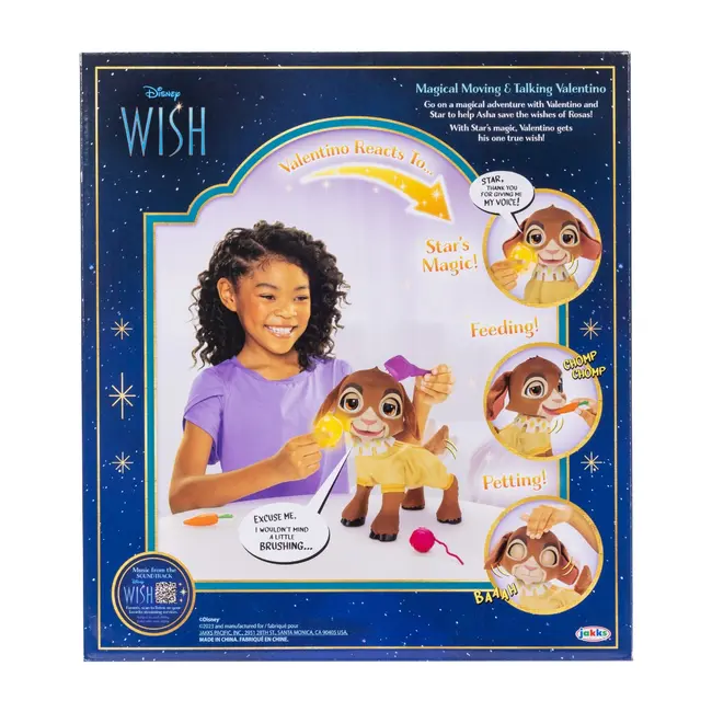 Disney Wish - Dorinta - Ied Valentino, jucarie interactiva cu accesorii BKF229714