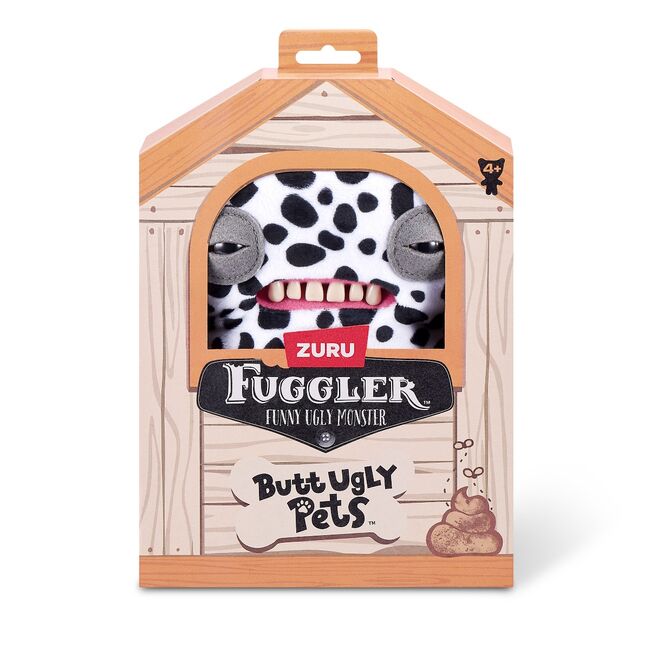 Fuggler - Jucarie de plus, 23 cm - Ciudateii animale uratele, Annoyed Alien - Dalmatian BKF15731A