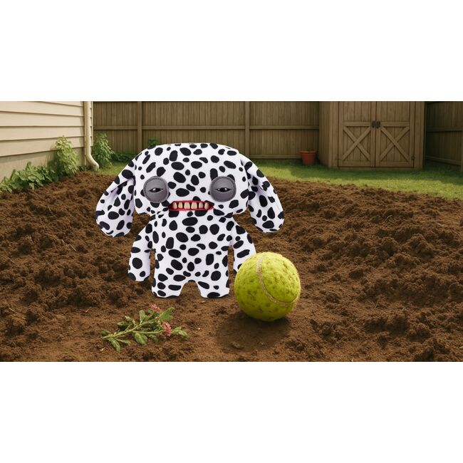 Fuggler - Jucarie de plus, 23 cm - Ciudateii animale uratele, Annoyed Alien - Dalmatian BKF15731A