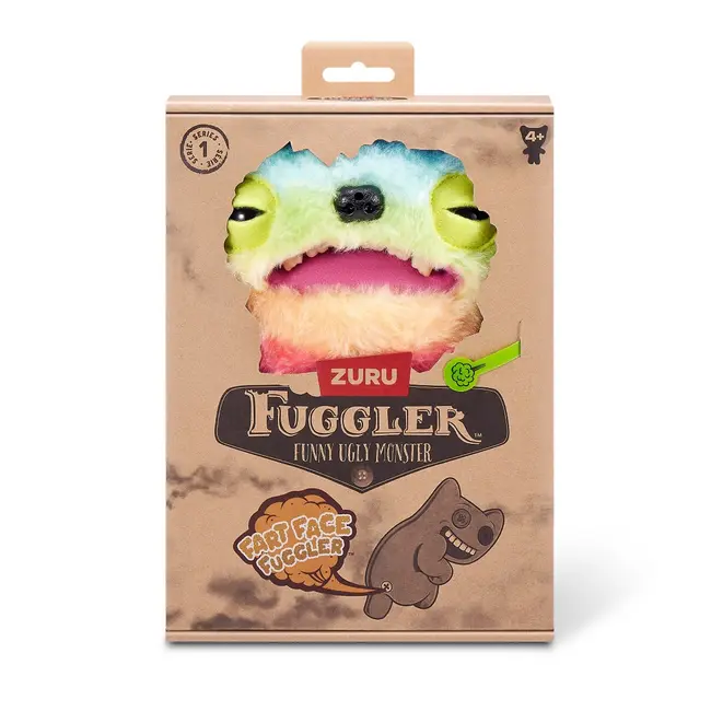 Fuggler - Jucarie de plus, 23 cm - Ciudateii cu fata de part, Wide eyed Weirdo &ndash; Multi BKF15728B