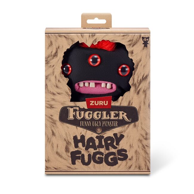 Fuggler - Jucarie de plus, 23 cm - Ciudateii cu par, Reeko - Mohawk - Black  BKF15727D