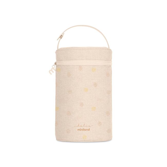 Geanta izoterma dubla Miniland Thermibag Vanilla pentru 2 x 500 ml TNA89499