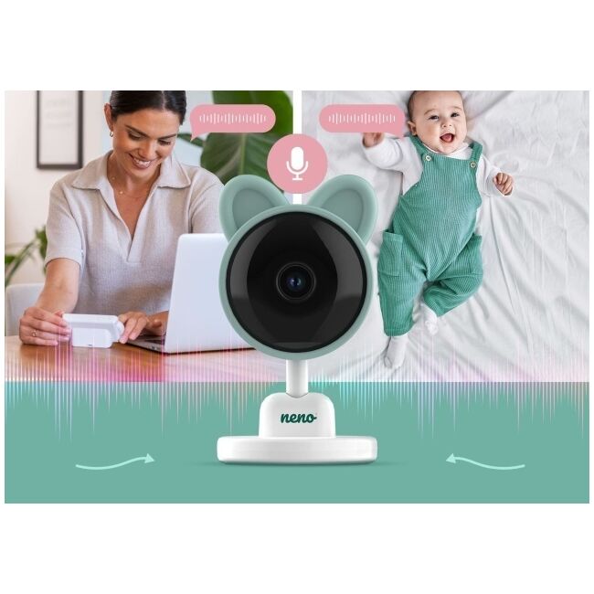 Neno Bambino – monitor electronic pentru bebeluși cu receptor wireless JEMNEN-MAM-NN010