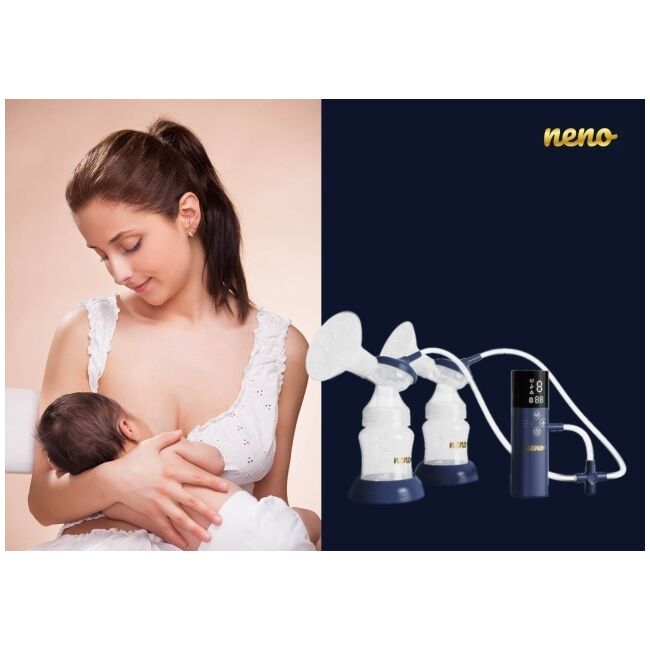 Neno Camino – pompă de sân electrică dublă, fără fir JEMNEN-MAM-LK004