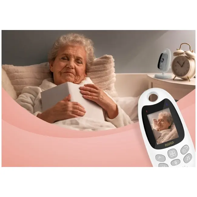 Neno Gato 2 &ndash; monitor electronic pentru bebeluși cu receptor wireless JEMNEN-MAM-NN006