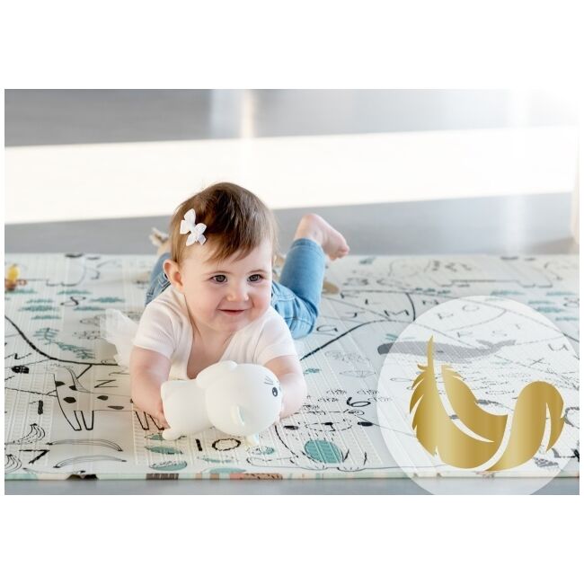 Neno Mondo – saltea educativă, pentru joacă, din spumă pentru copii JEMNEN-BAB-ZB001