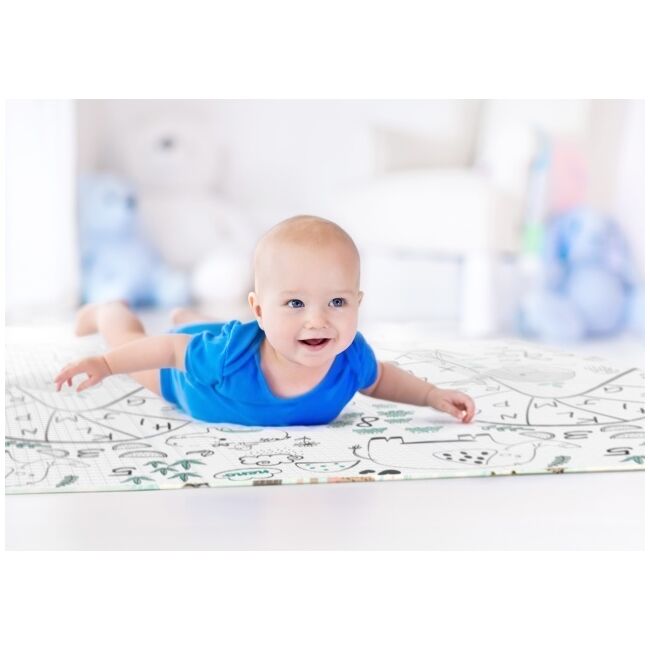 Neno Mondo – saltea educativă, pentru joacă, din spumă pentru copii JEMNEN-BAB-ZB001