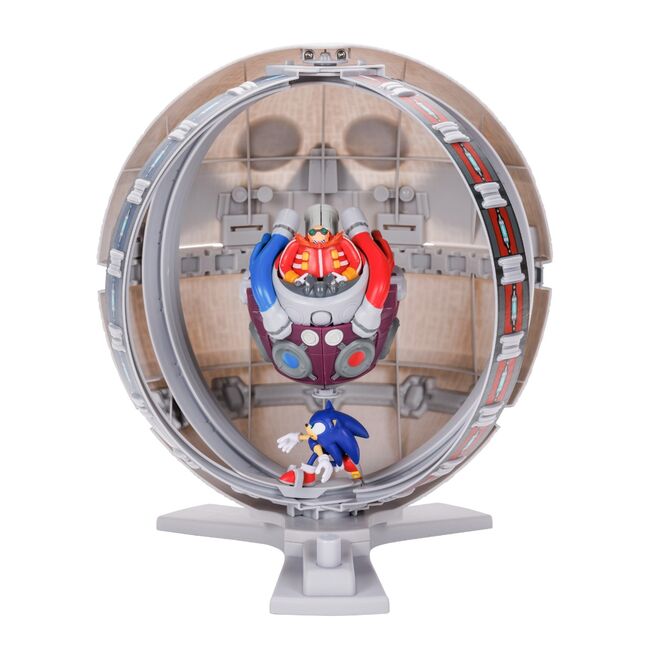 Nintendo Sonic - Set de joaca cu figurina Sonic, Death Egg BKF417024