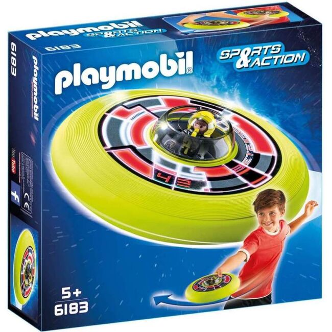 Playmobil - Disc zburator cu astronaut ARTPM6183