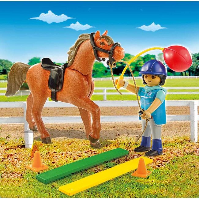 Playmobil - Dresor si cal ARTPM9259