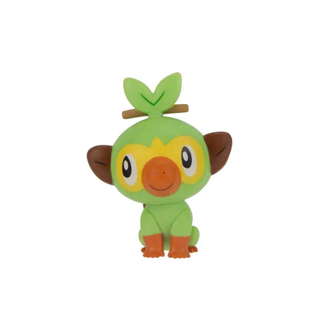 Pokemon - Figurina Deluxe de actiune, Grookey + Poke Ball BKFPKW4157