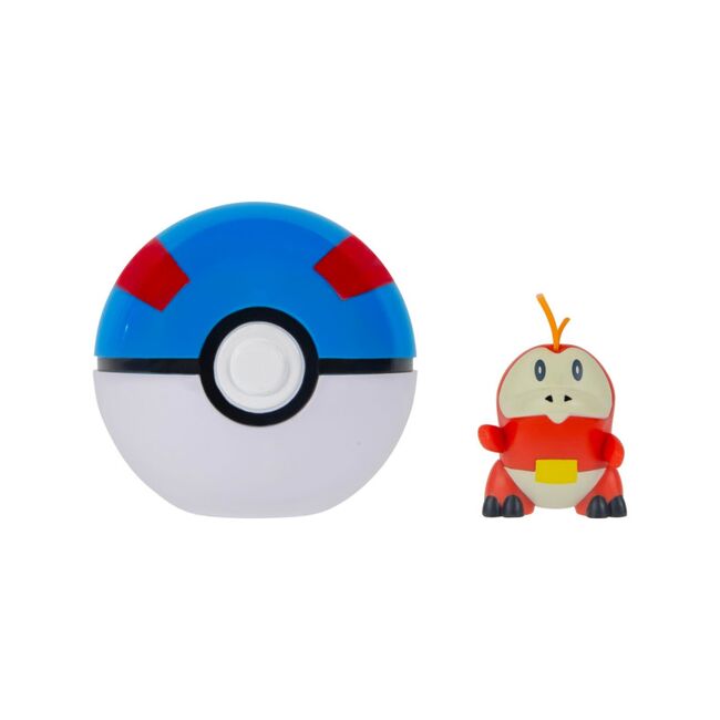 Pokemon - Set 2 figurine Clip n Go, Fuecoco + Great Ball BKFPKW4156