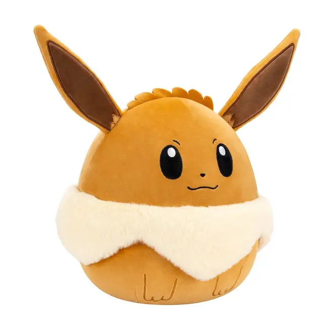 Pokemon Squishmallows - Jucarie de plus 25 cm, Eevee BKFSQPK00059