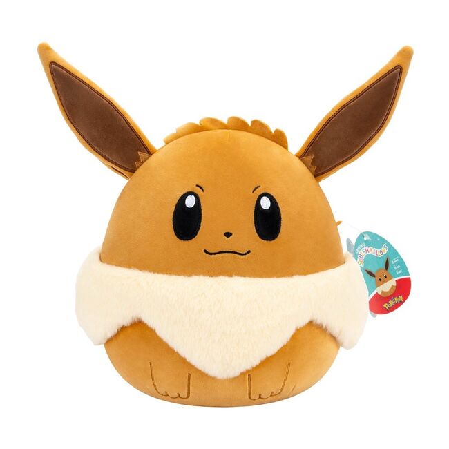 Pokemon Squishmallows - Jucarie de plus 25 cm, Eevee BKFSQPK00059