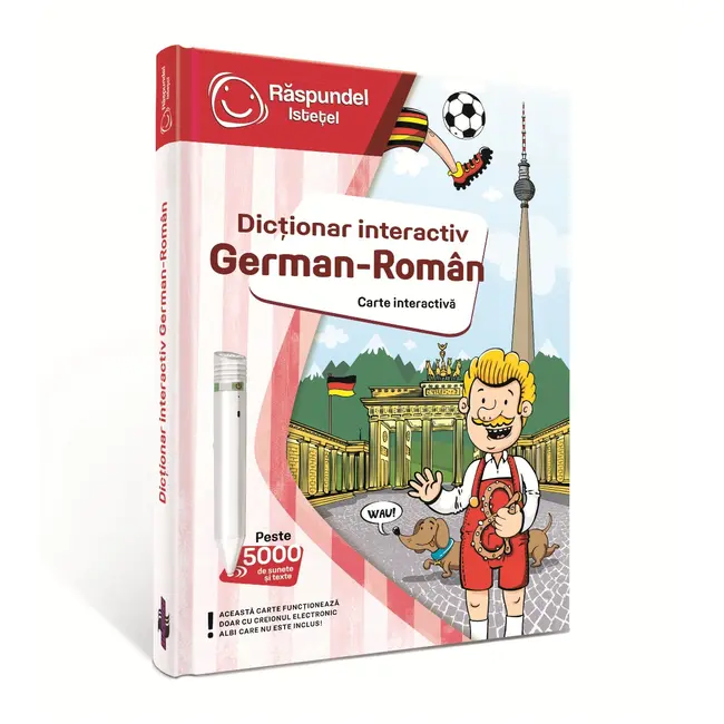 Raspundel Istetel, carte Dictionar German-Roman BKF55796