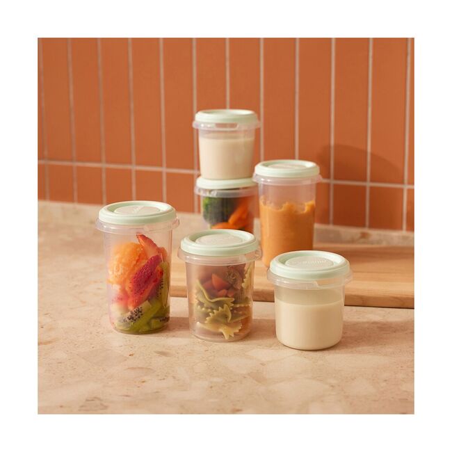 Set 6 recipiente gradate Miniland Mint TNA89530