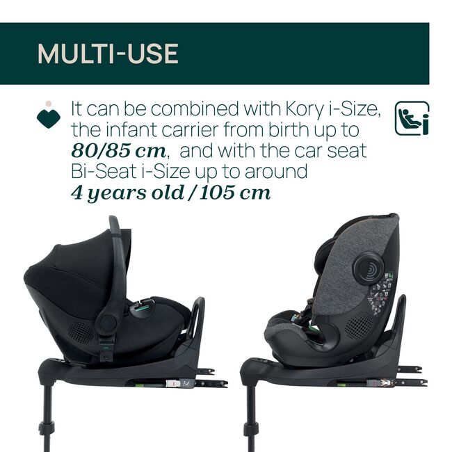 Baza isofix i-Size rotativa 360 (compatibila cu scaunele auto Chicco: Kory essential, Kory Plus Air, Bi-Seat), 0 luni+ CHC87054-8_NA