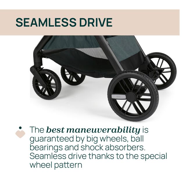 Carucior copii 3 in 1 Chicco Bellagio, Fir Tree (verde inchis), 0luni+ CHC8713633+8713733+8714633-8