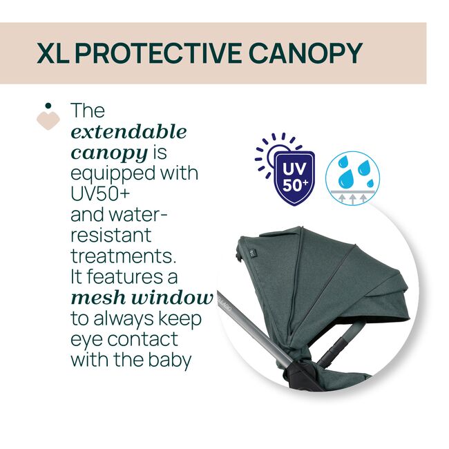 Carucior copii 3 in 1 Chicco Bellagio, Fir Tree (verde inchis), 0luni+ CHC8713633+8713733+8714633-8