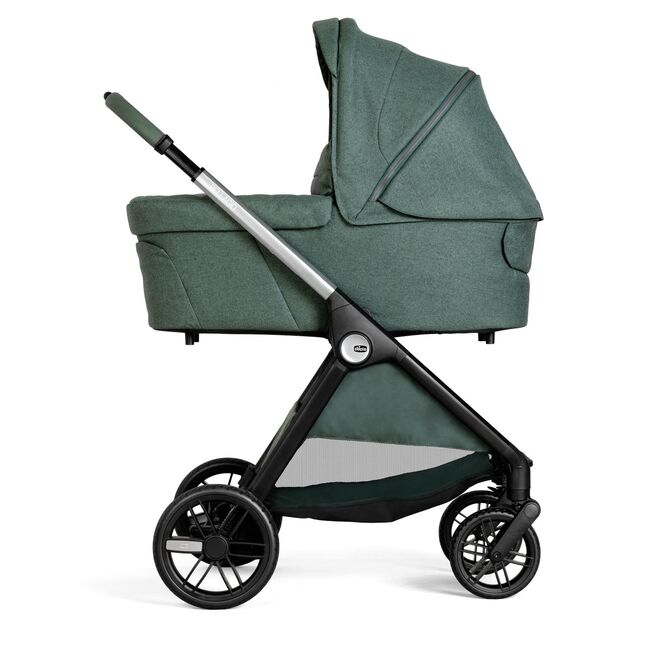 Carucior copii 3 in 1 Chicco Bellagio, Fir Tree (verde inchis), 0luni+ CHC8713633+8713733+8714633-8