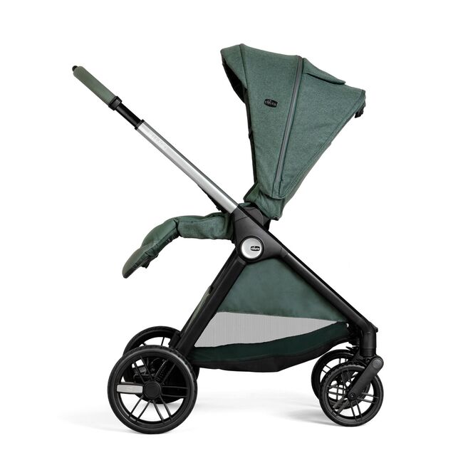 Carucior copii 3 in 1 Chicco Bellagio, Fir Tree (verde inchis), 0luni+ CHC8713633+8713733+8714633-8