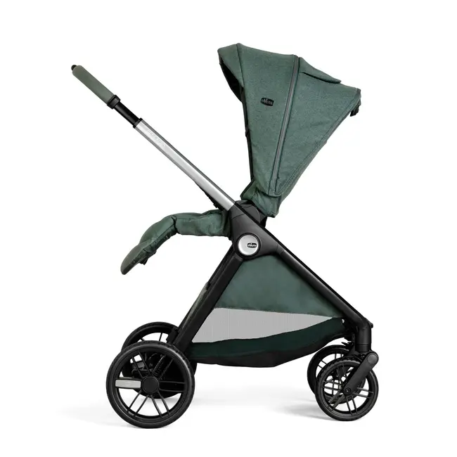 Carucior copii 3 in 1 Chicco Bellagio, Fir Tree (verde inchis), 0luni+ CHC8713633+8713733+8714633-8