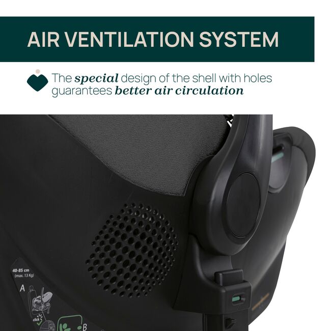 Carucior copii 3 in 1 Chicco Seety, Kory Plus I-Size 87146, BostonGrey (Gri), 0luni+ CHC8709753+8709853+8714645-8