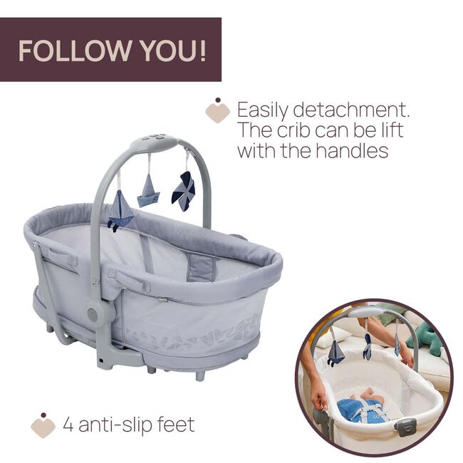Cosulet multifunctional 5 in 1 Chicco Baby Hug Pro, EarlGrey (Gri), 0luni+ CHC87076-8_EARL GREY