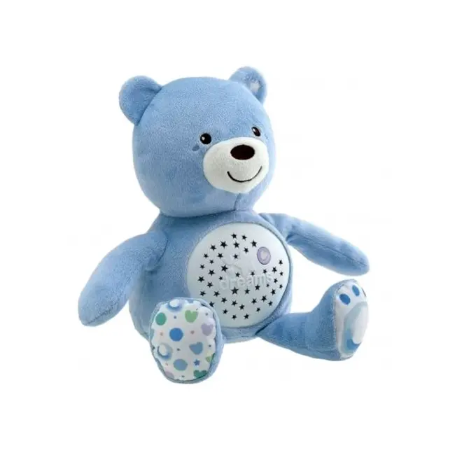 Jucarie cu proiectie Chicco Ursuletul bebelus, albastra, 0luni+ CHC0801520-1