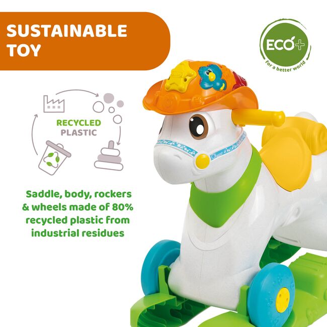 Jucarie evolutiva Chicco 3 in 1, calutul Baby Rodeo si prietenii, 1-3ani CHC11314-1