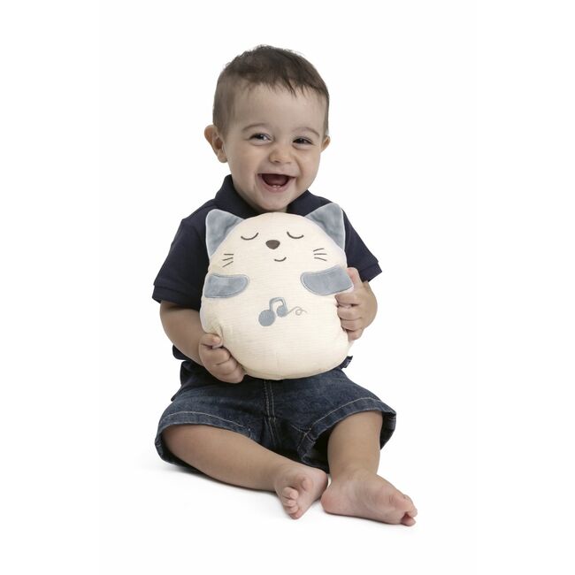 Jucarie muzicala interactiva Chicco Pisicuta care toarce, 0luni+ CHC11567-1