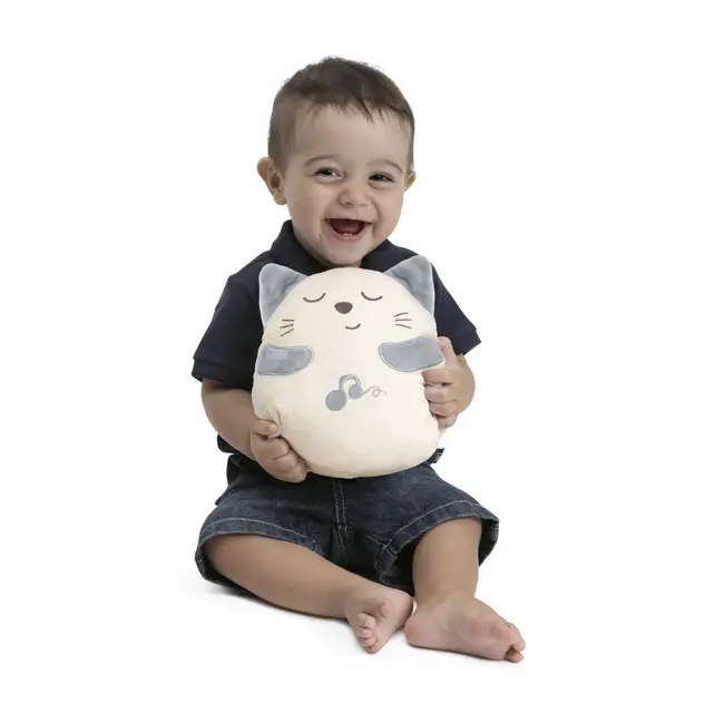 Jucarie muzicala interactiva Chicco Pisicuta care toarce, 0luni+ CHC11567-1