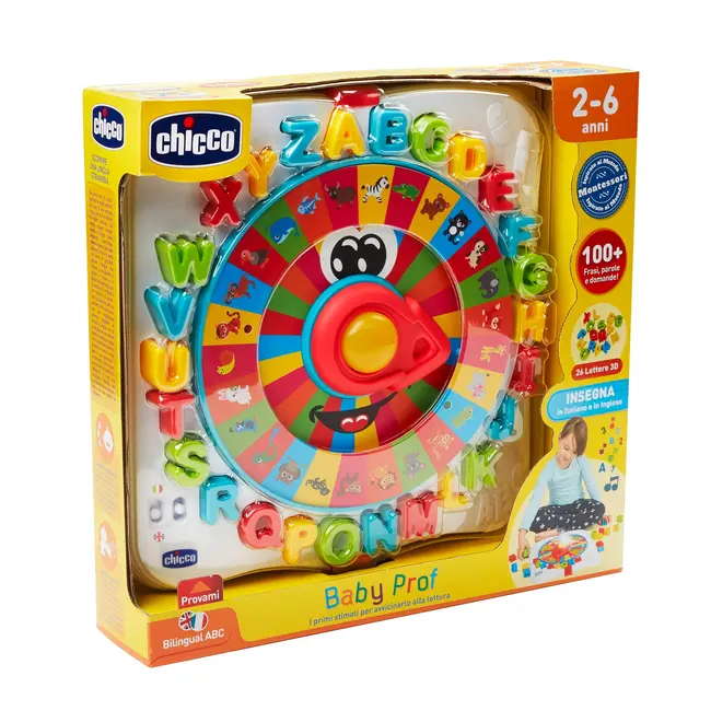 Jucarie vorbitoare Chicco tip Montessori profesorul micutului tau, 2-6ani CHC09792-1