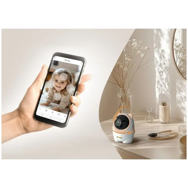 Neno Ami &ndash; video-monitor profesional Wi-Fi pentru bebeluși JEMNEN-MAM-NN012