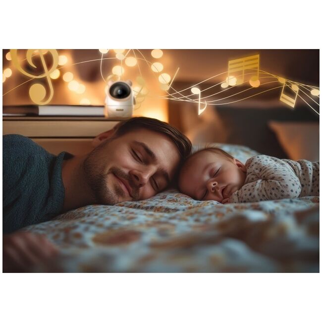 Neno Ami – video-monitor profesional Wi-Fi pentru bebeluși JEMNEN-MAM-NN012