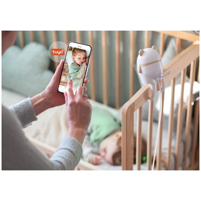 Neno Ami – video-monitor profesional Wi-Fi pentru bebeluși JEMNEN-MAM-NN012