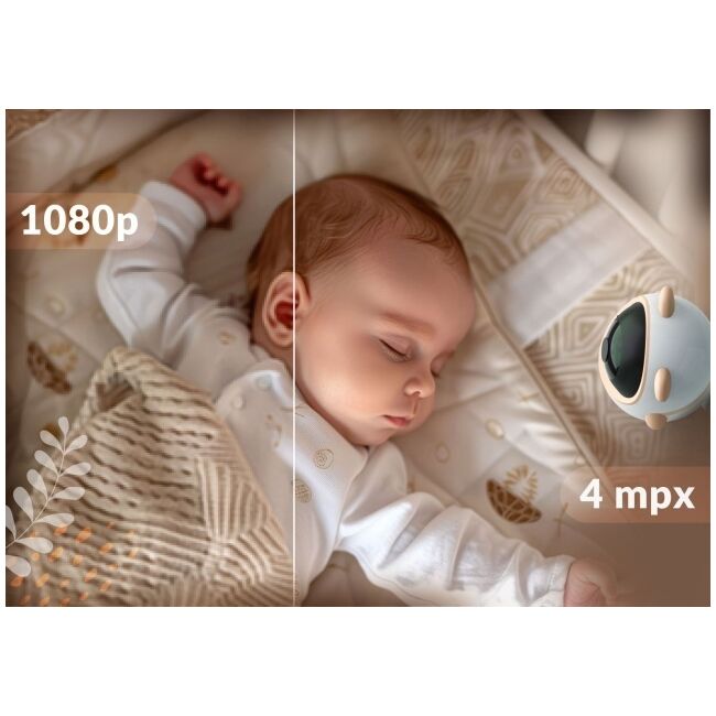 Neno Ami – video-monitor profesional Wi-Fi pentru bebeluși JEMNEN-MAM-NN012