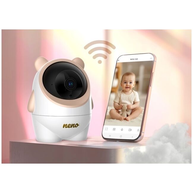 Neno Ami – video-monitor profesional Wi-Fi pentru bebeluși JEMNEN-MAM-NN012