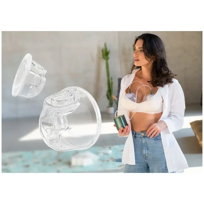 Neno Muszle &ndash; 2 cupe Hands Free pentru pompe de s&acirc;n JEMNEN-BAB-AK025