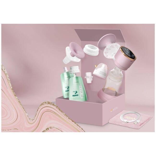 Neno Perfetto – pompă de sân electrică fără fir, rezistentă la apă, cu trei faze JEMNEN-MAM-LK011