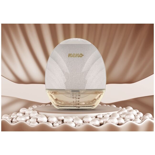 Neno Perla – pompă de sân electronică premium, fără fir, cu trei faze, în formă de scoică JEMNEN-MAM-LK015