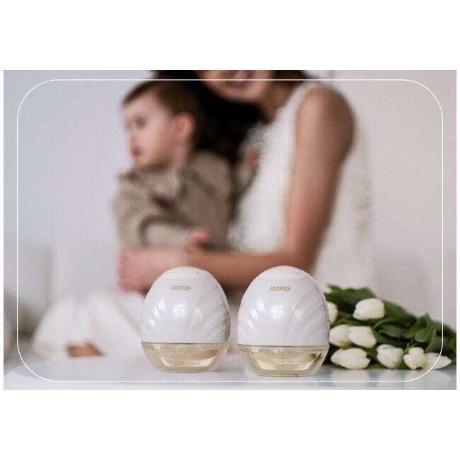Neno Perla Twin – două pompe de sân electrice premium, fără fir JEMNEN-MAM-LK016