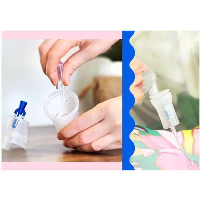 Neno Sano – nebulizator pneumatic, cu piston și compresor JEMNEN-MAM-INH004