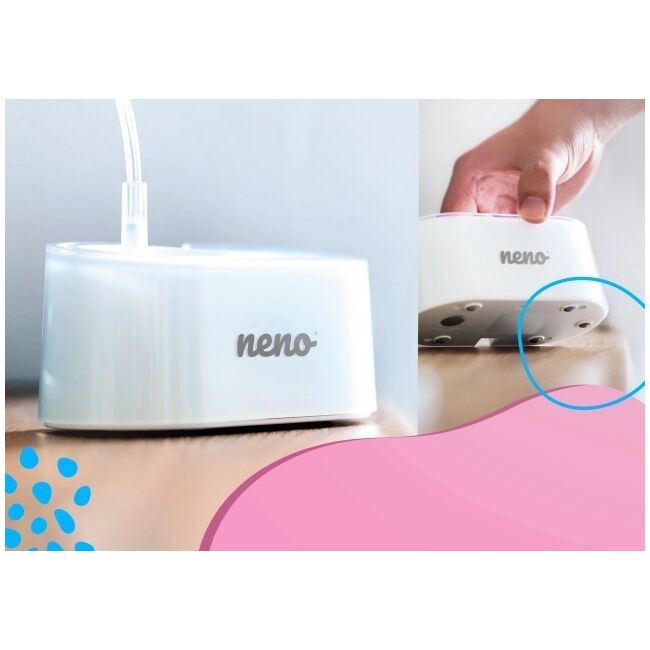 Neno Sano – nebulizator pneumatic, cu piston și compresor JEMNEN-MAM-INH004