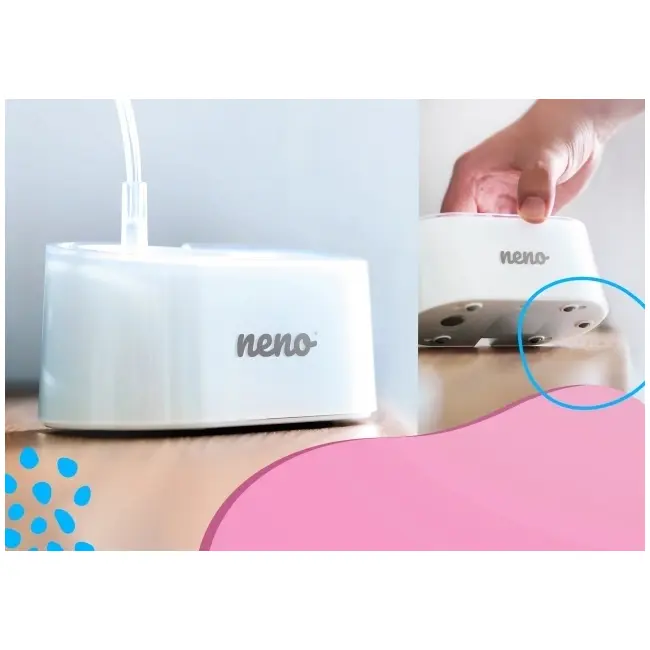 Neno Sano &ndash; nebulizator pneumatic, cu piston și compresor JEMNEN-MAM-INH004