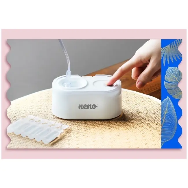 Neno Sano &ndash; nebulizator pneumatic, cu piston și compresor JEMNEN-MAM-INH004
