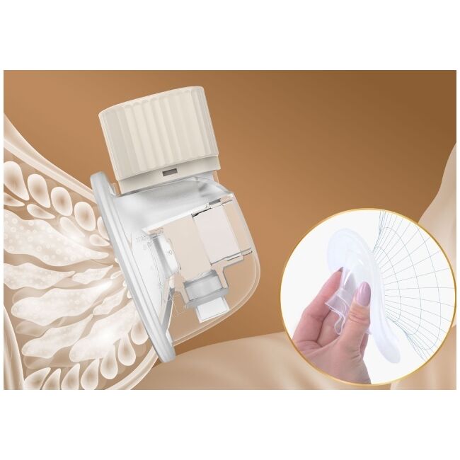 Neno Vento – pompă de sân electrică, fără fir JEMNEN-MAM-LK020