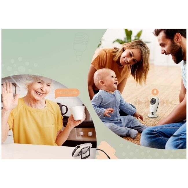 Neno Vera – baby monitor cu receptor wireless JEMNEN-MAMNN004