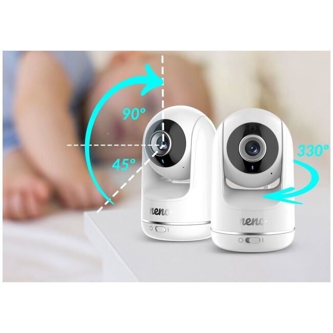 Neno Vista – videofon rotativ cu receptor wireless JEMNEN-MAM-NN008