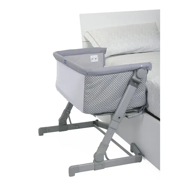 Patut atasabil Chicco Next 2 Me Go, Soft Grey, 0luni+ CHC8707559-8